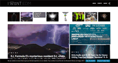 Desktop Screenshot of iwantedm.com